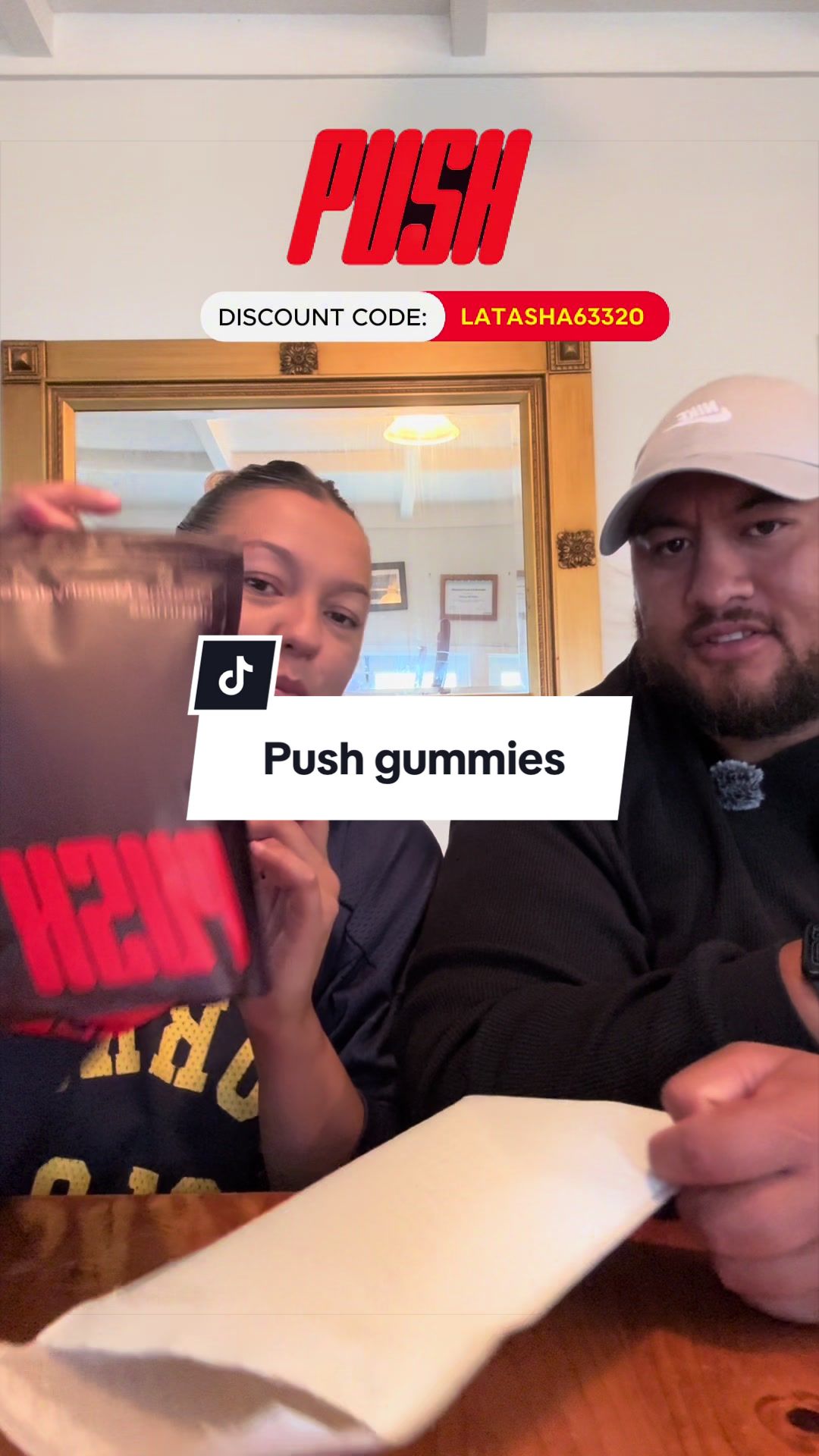 Latasha Takimoana post on TikTok